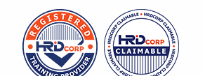 HRD Corp registered training provider and HRD Corp claimable